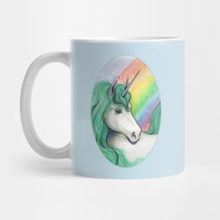 Rainbow unicorn Mug